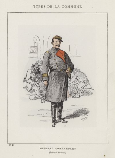 General Commandant, Citizen La Cecilia by Charles Albert d Arnoux Bertall